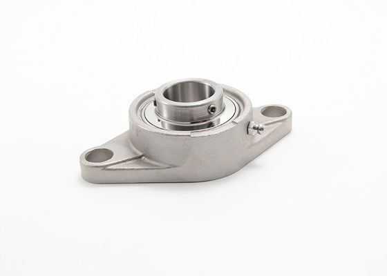 หน้าแปลน Mount 2 Bolt Pillow Block Bearing คอล็อคนอกรีต 440c พร้อมวงแหวนด้านในกว้าง SHCFLU204